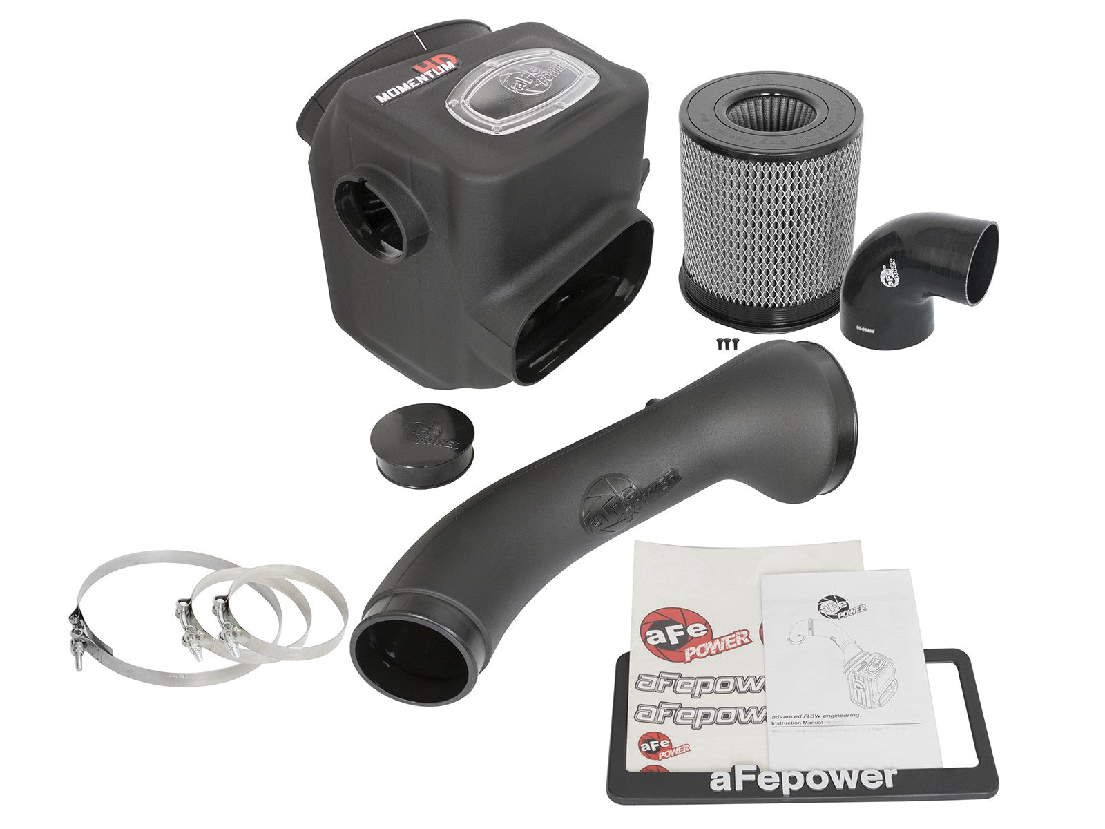 Momentum HD Cold Air Intake System w/ Pro Dry S Filter Nissan Titan Xd 16-19 V8-5.0L Turbo Diesel