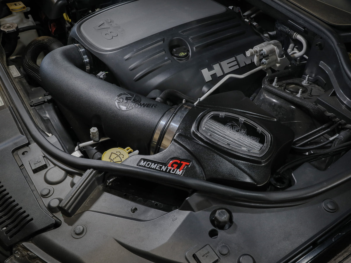 Momentum GT Cold Air Intake System w/ Pro Dry S Filter Jeep Grand Cherokee (WK2) 11-21/Dodge Durango 11-26 V8-5.7L Hemi