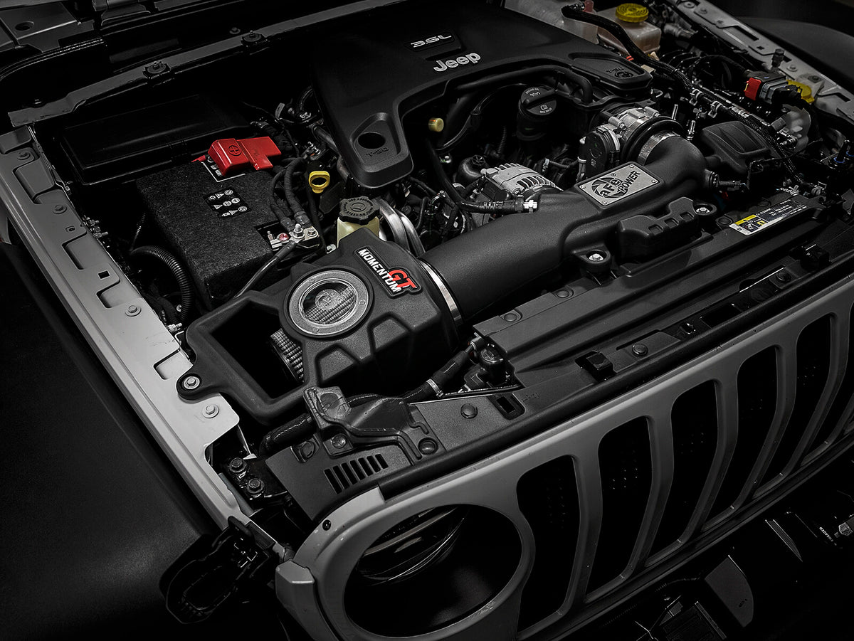 Momentum GT Cold Air Intake System w/ Pro Dry S Filter Jeep Wrangler (Jl)/Gladiator (Jt) 18-26 V6-3.6L