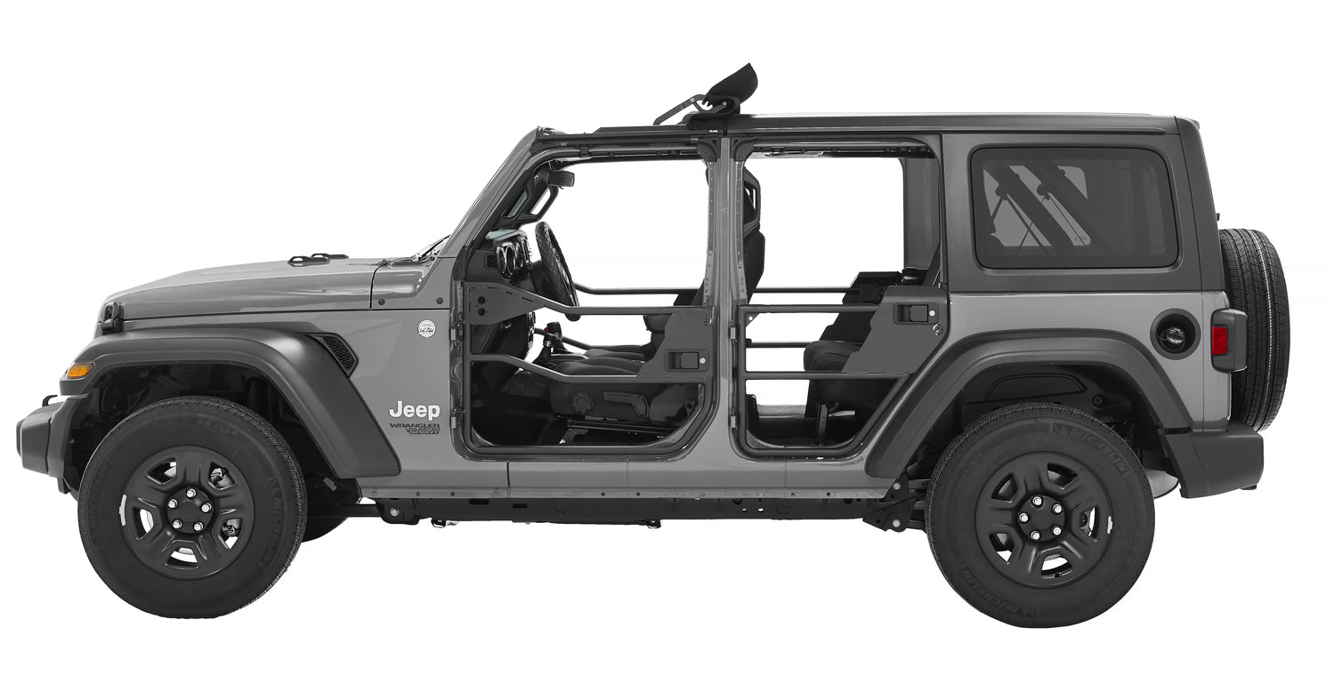 Element Doors Jeep '20-26 Gladiator '18-26 Wrangler JL 4-Door Rear Matte Black Bestop