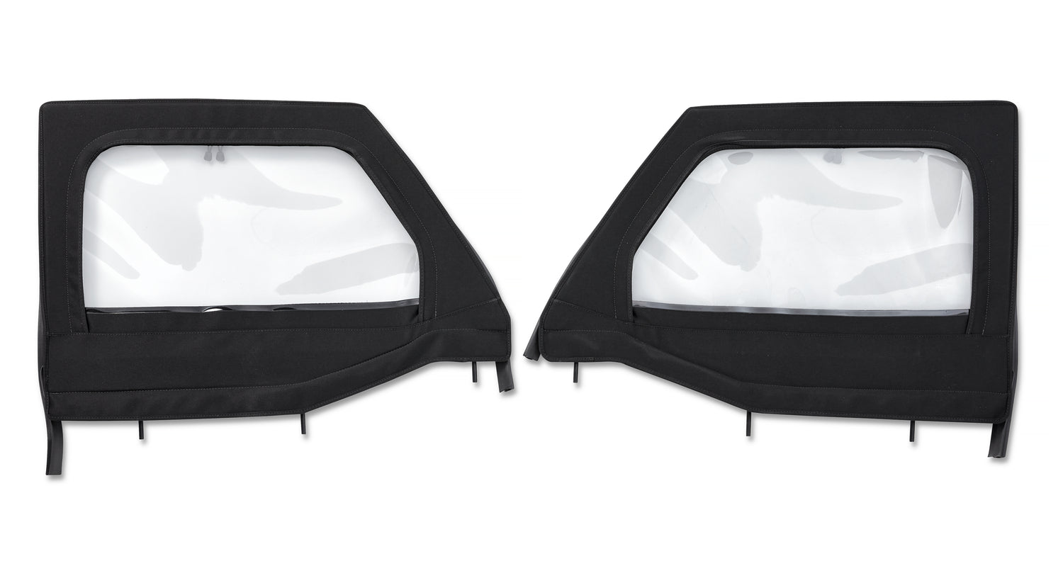 Element Upper Doors Jeep '20-26 Gladiator '18-26 Wrangler JL Front Black Twill Bestop