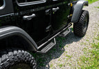 Nerf Step RS Bar Full Length (1 Step per Side) 2018-2026 Jeep Wrangler JL 2-Door Textured Black NFab