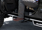 Nerf Step RS Bar Full Length (1 Step per Side) 2018-2026 Jeep Wrangler JL 2-Door Textured Black NFab