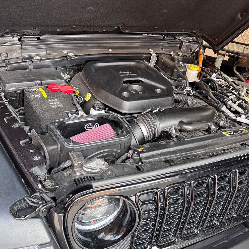 Cold Air Intake for 2024-2026 Jeep Wrangler 2.0L Turbo & 4XE Hybrid