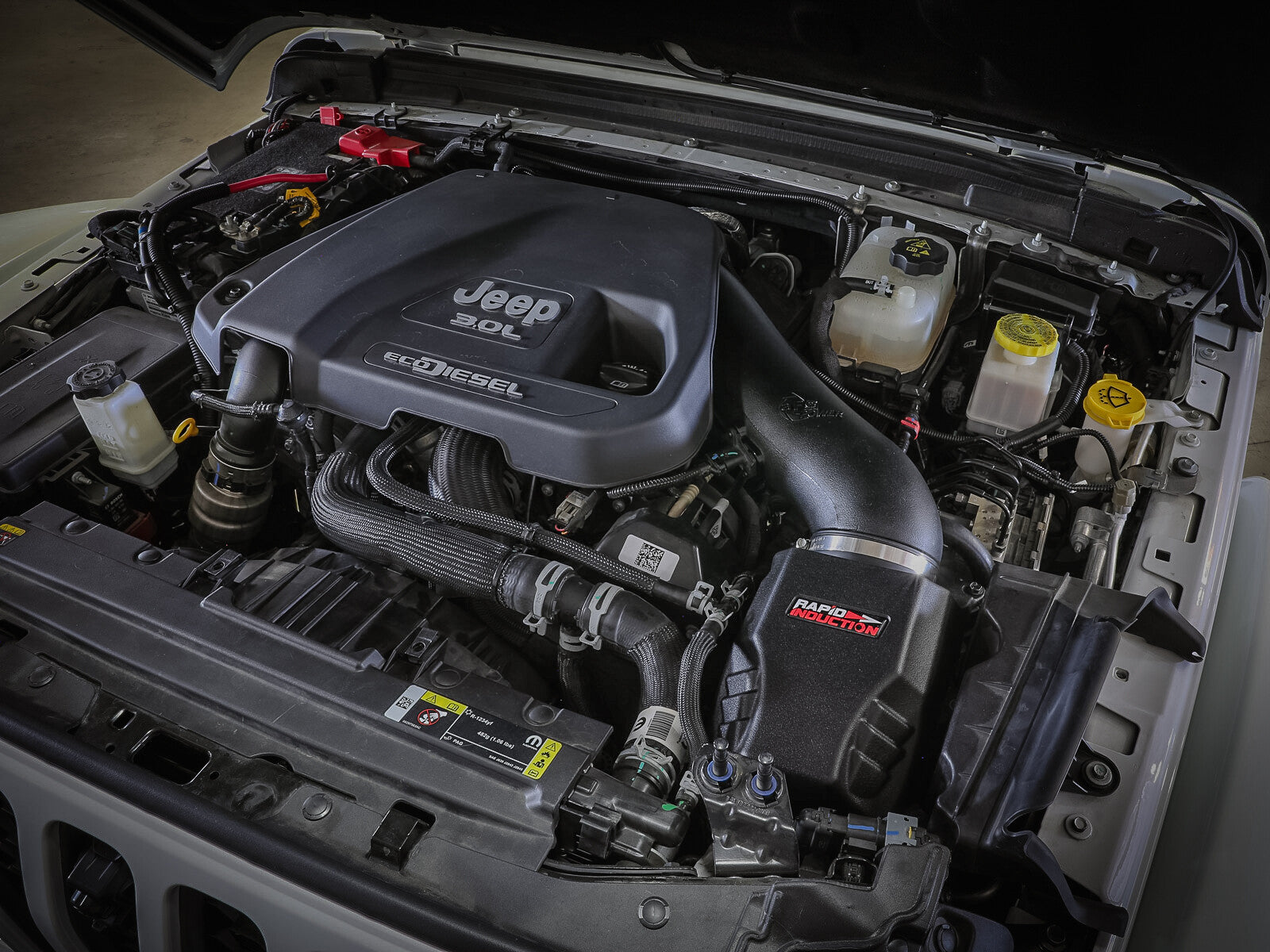 Rapid Induction Cold Air Intake System Jeep Wrangler (Jl)/Gladiator (Jt) 20-23 V6-3.0L Turbo Diesel EcoDiesel