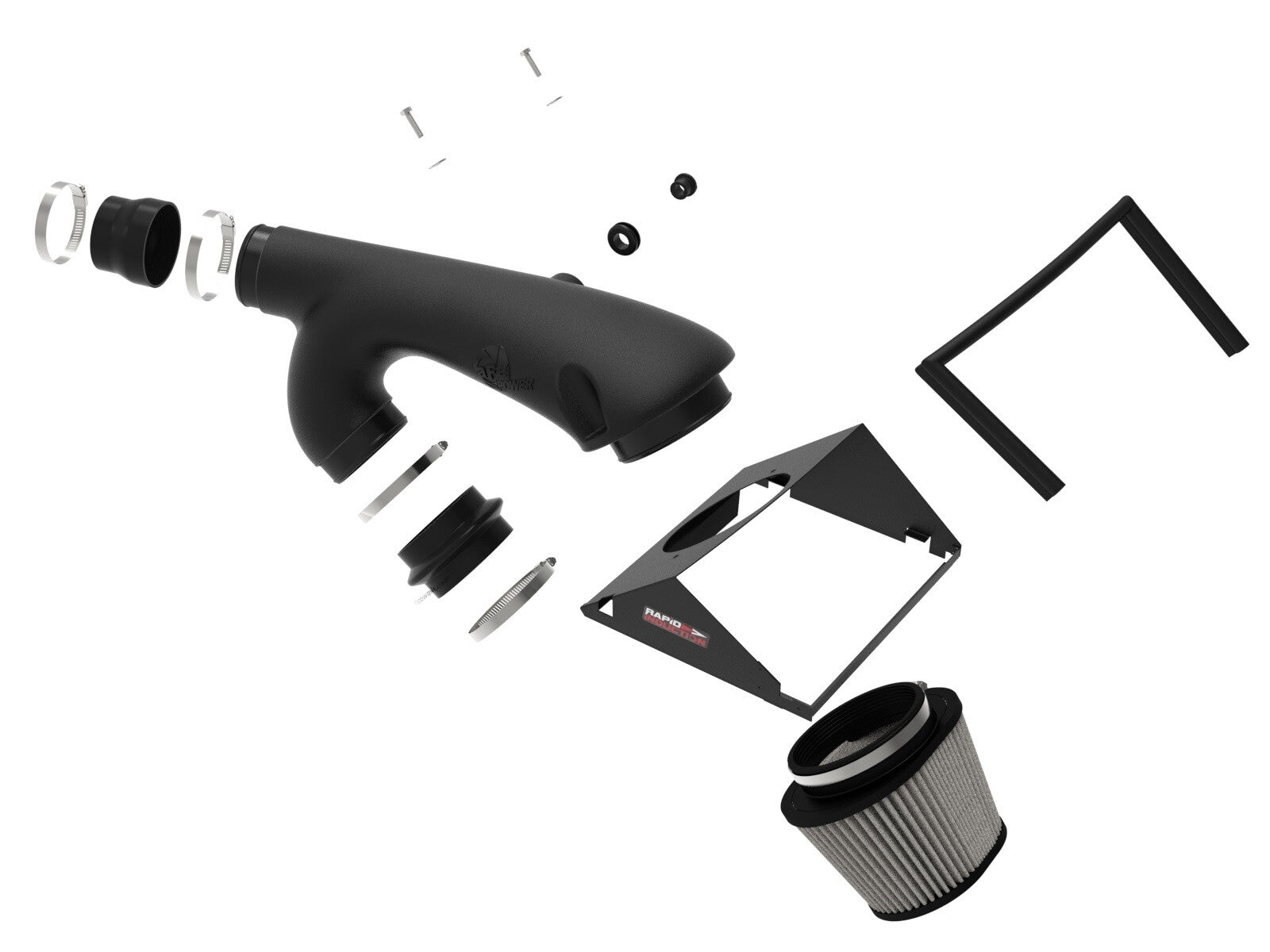 Rapid Induction Cold Air Intake System Ford F-150 21-26 V6-3.5L Twin Turbo