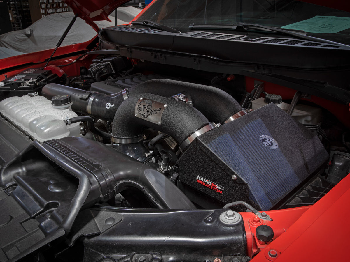 Rapid Induction Cold Air Intake System w/ Pro 5R Filter Ford F-150 Raptor 21-26 V6-3.5L Twin Turbo