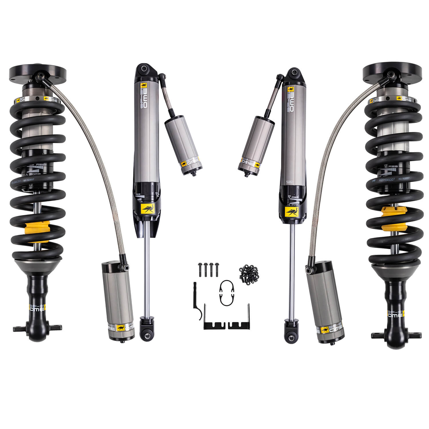 21-26 Ford F-150 BP-51 Suspension Lift Kit 2.5 in Front 0-330 lb / 0 in Rear with Upper Control Arms