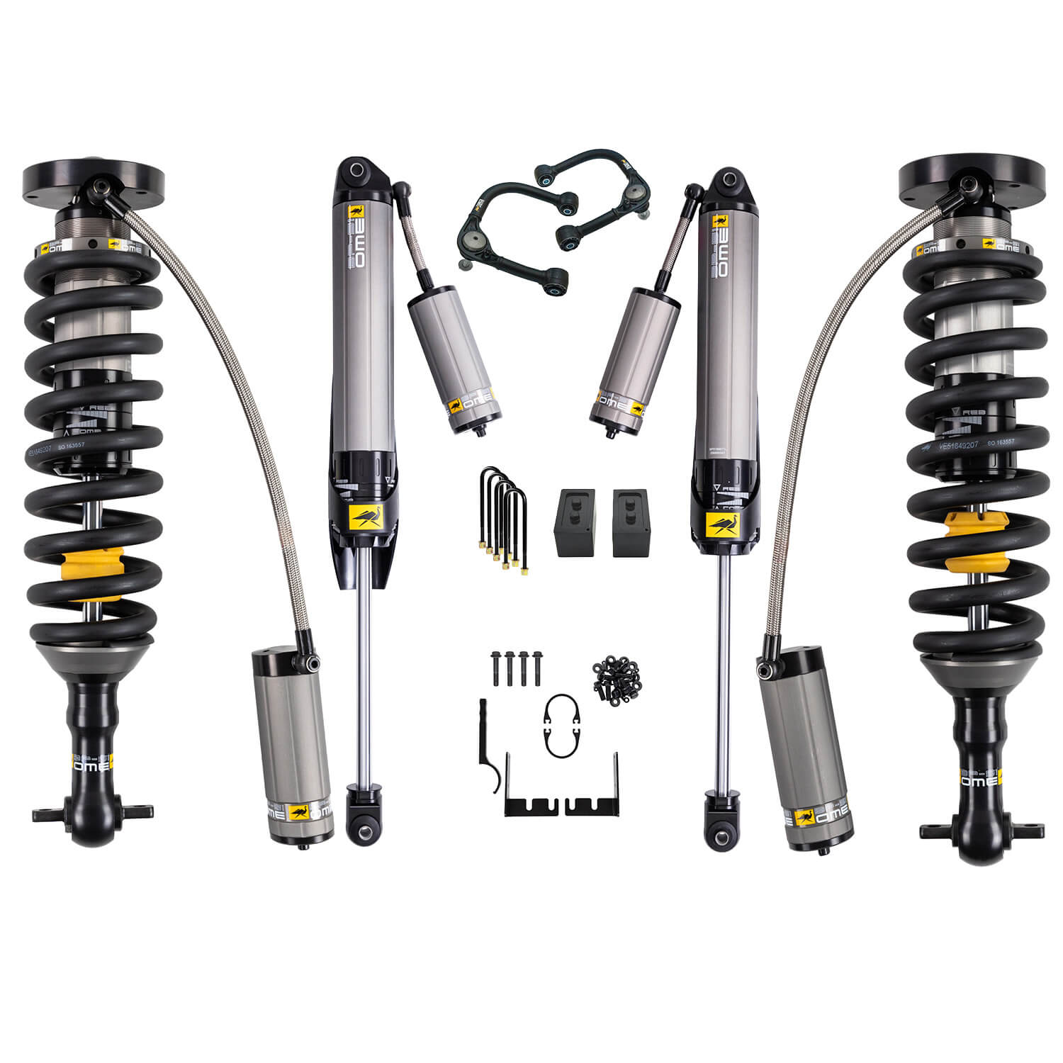 21-26 Ford F-150 BP-51 Suspension Lift Kit 2.5 in Front 0-330 lb / 1.5 in Rear with Upper Control Arms