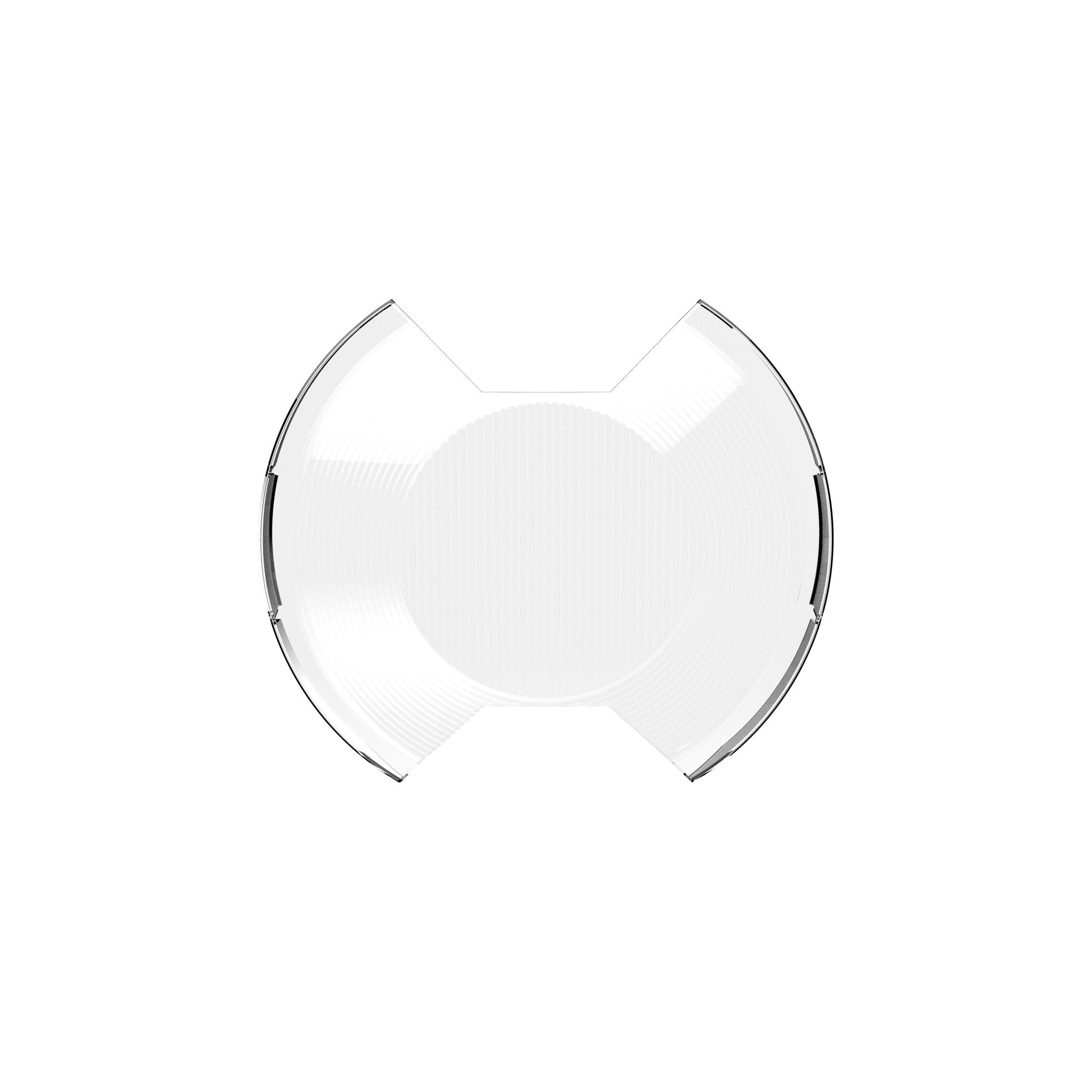 SlimLite 8 Inch LED Light Shield SAE Driving Clear KC HiLiTES