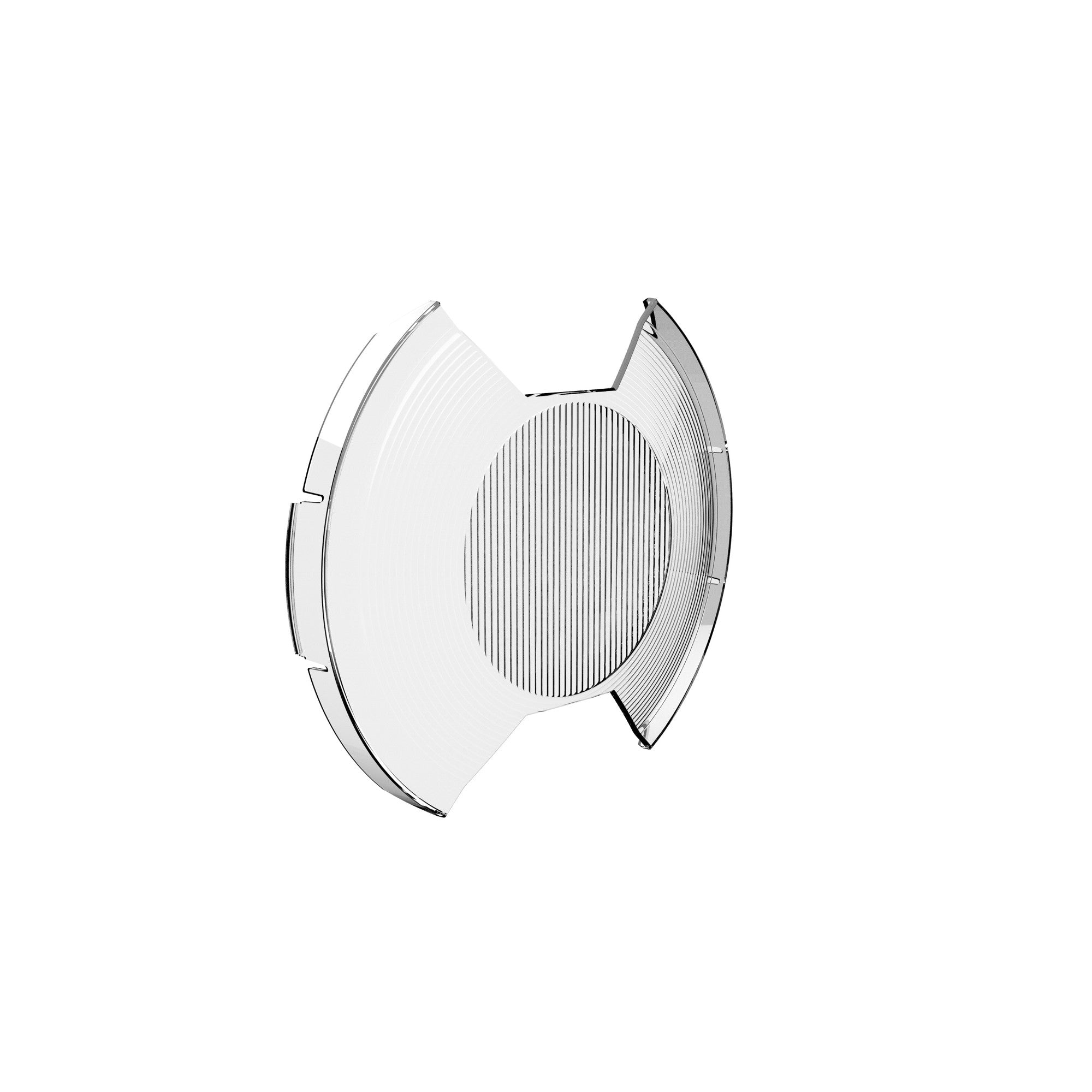SlimLite 8 Inch LED Light Shield SAE Driving Clear KC HiLiTES