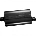 Super 50 Series Chambered Muffler Super 50 2.50 Center In 2.50 Offset Out Mild Sound Flowmaster