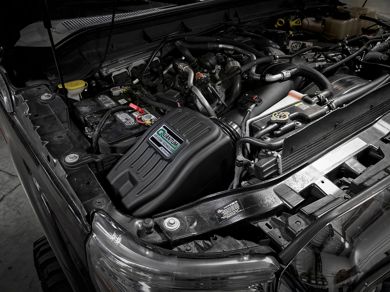 Quantum Cold Air Intake System Ford Diesel Trucks 11-16 V8-6.7L Turbo Diesel