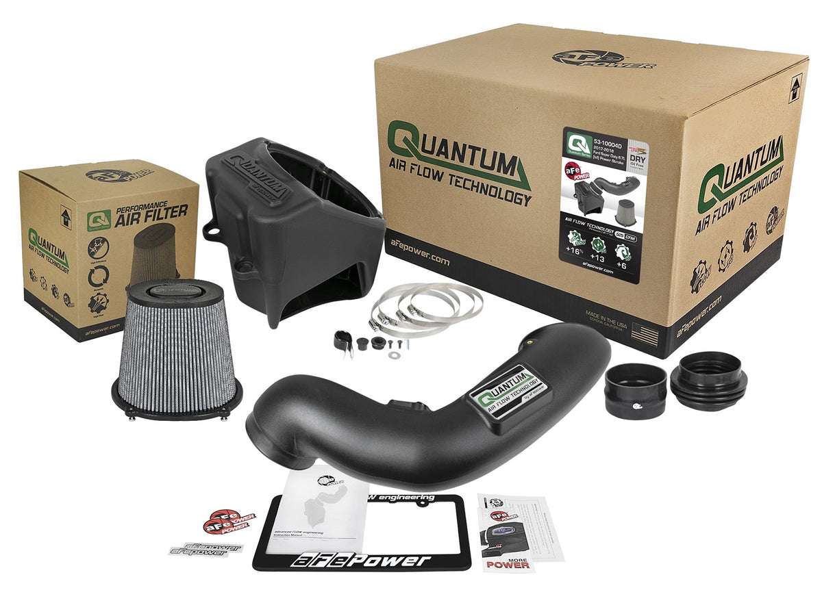 Quantum Cold Air Intake System Ford Diesel Trucks 17-19 V8-6.7L Turbo Diesel
