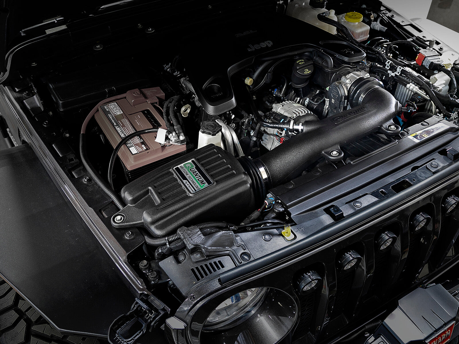 Quantum Cold Air Intake System Jeep Wrangler (Jl)/Gladiator (Jt) 18-26 V6-3.6L