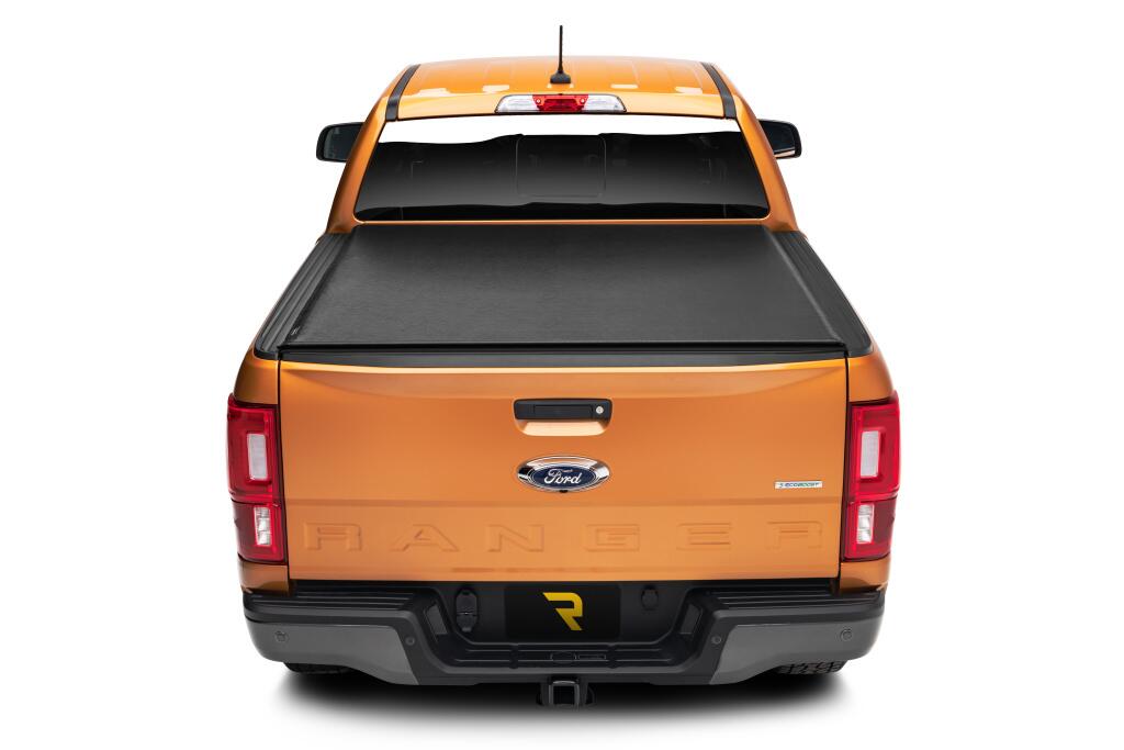 Lo Pro Tonneau Cover Black 2024-2025 Ford Ranger 5 Foot Bed Truxedo