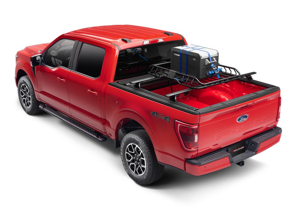 M-Series XT Locking Retractable Truck Bed Cover for 2016-2023 Toyota Tacoma Access/Double Cab 6' 2 inch Bed without Trail Special Edition Storage Boxes Roll N Lock