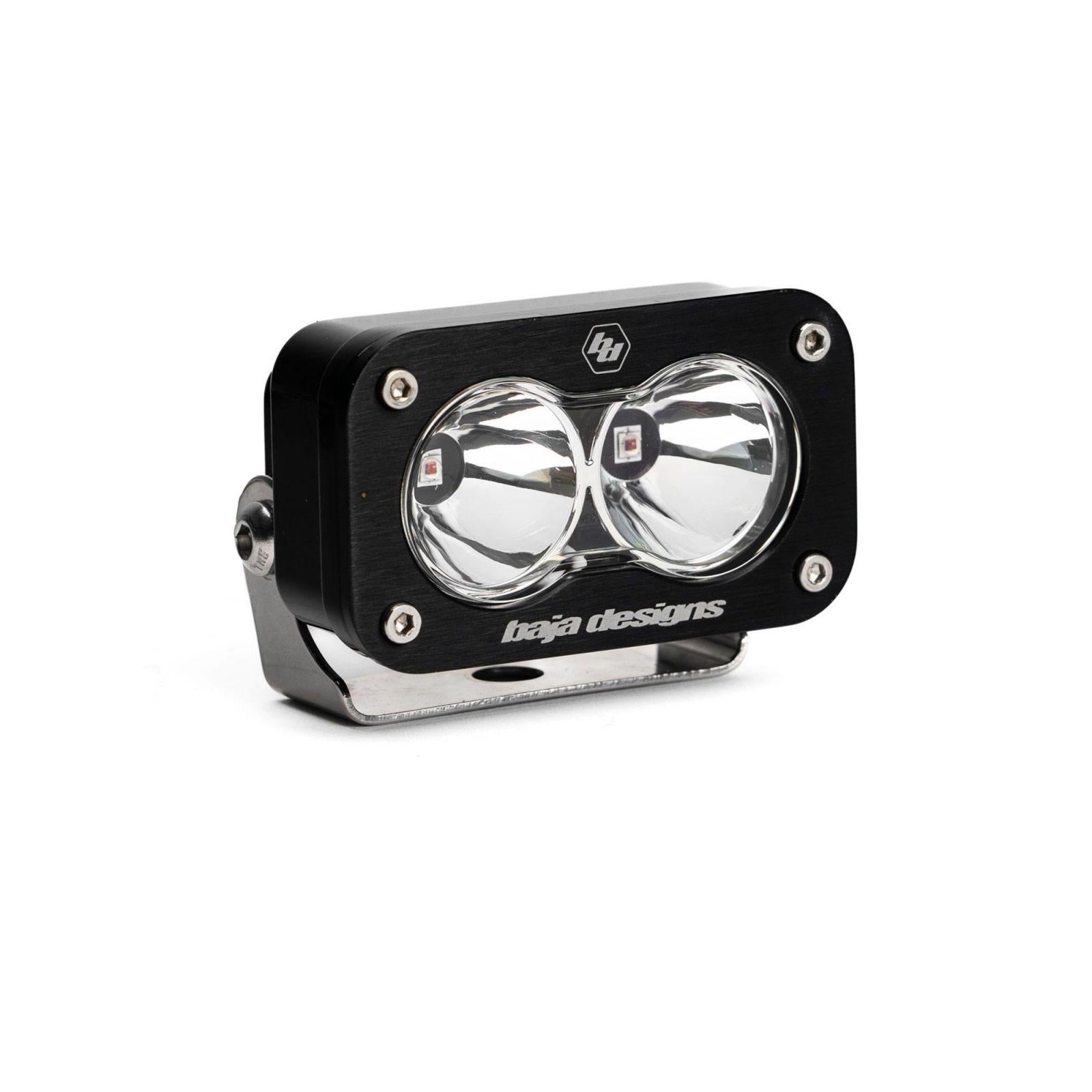 S2 Red LED Light Pod, Spot, Clear Lens