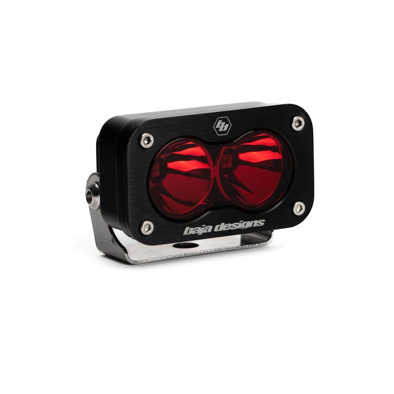 S2 Red LED Light Pod, Spot, Red Lens