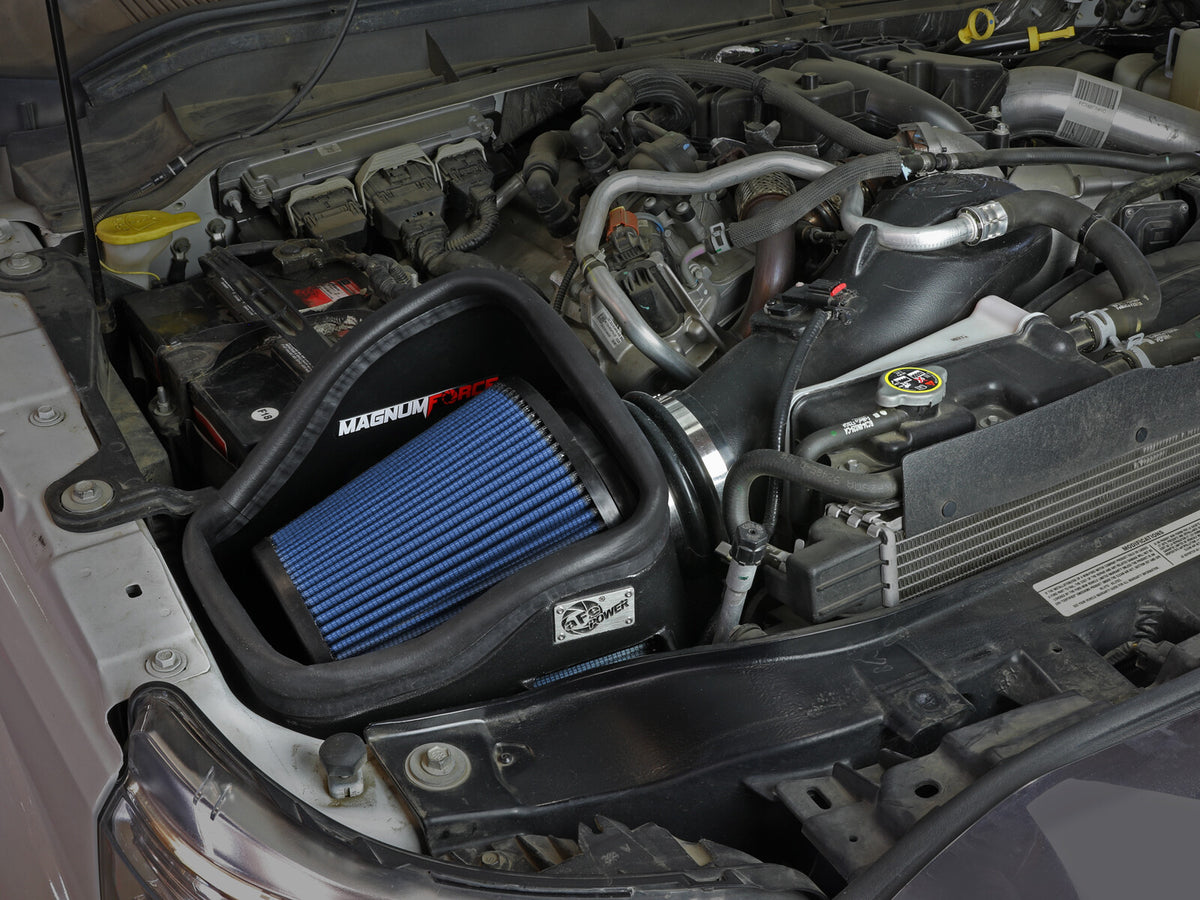 Magnum Force Stage-2 Cold Air Intake System w/ Pro 5R Filter Ford Diesel Trucks 11-16 V8-6.7L Turbo Diesel