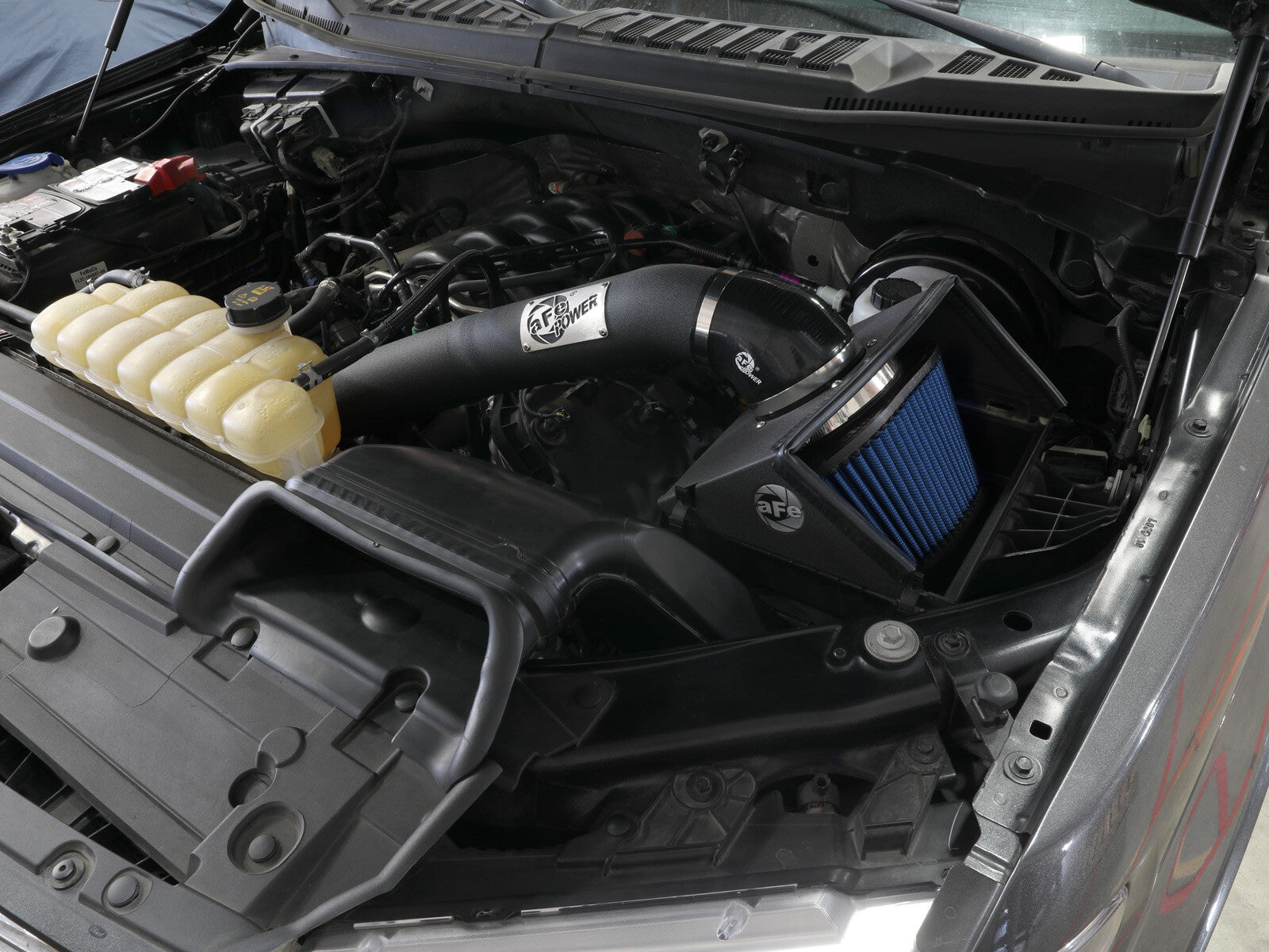 Rapid Induction Cold Air Intake System w/ Pro 5R Filter Ford F-150 15-20 V8-5.0L