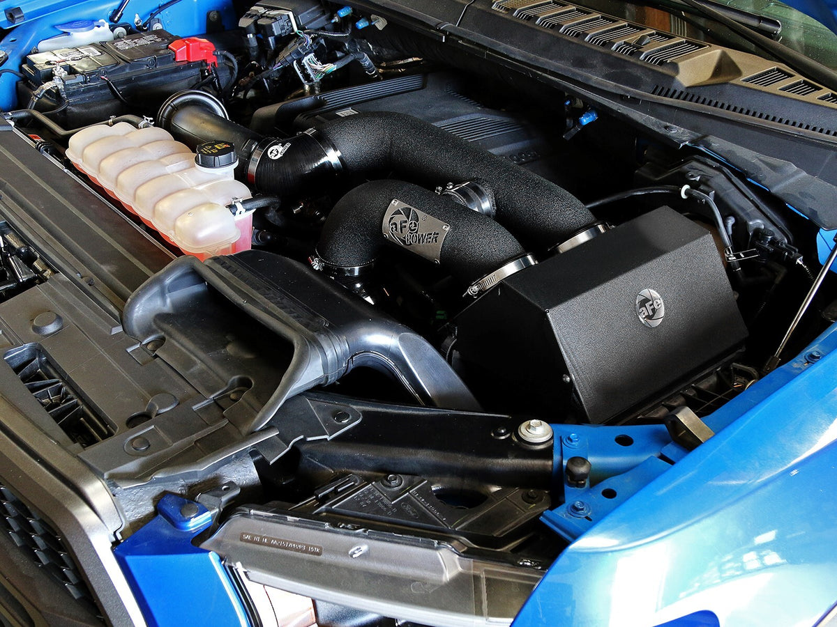 Rapid Induction Cold Air Intake System w/ Pro 5R Filter Ford F-150/Raptor 17-20 V6-3.5L Twin Turbo/Expedition 18-21 V6-3.5L Twin Turbo