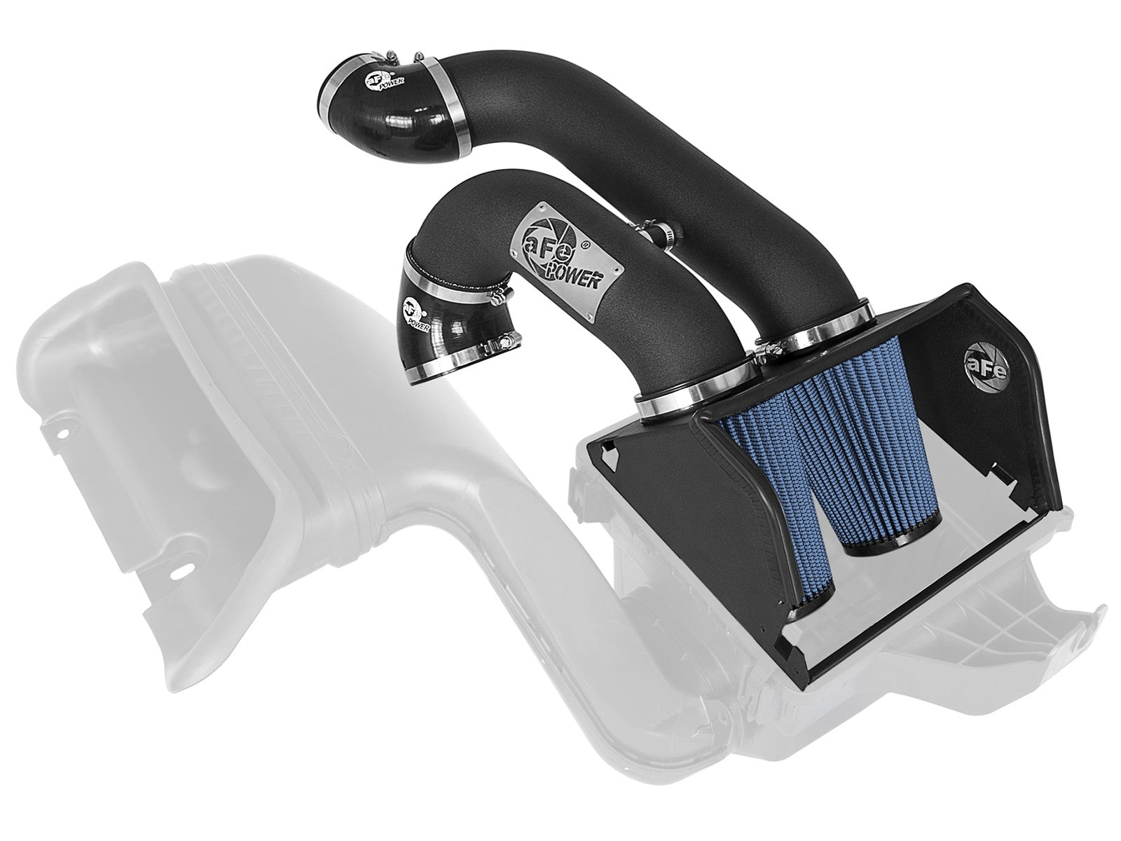Rapid Induction Cold Air Intake System w/ Pro 5R Filter Ford F-150/Raptor 17-20 V6-3.5L Twin Turbo/Expedition 18-21 V6-3.5L Twin Turbo 92 Percent Air Flow Gain