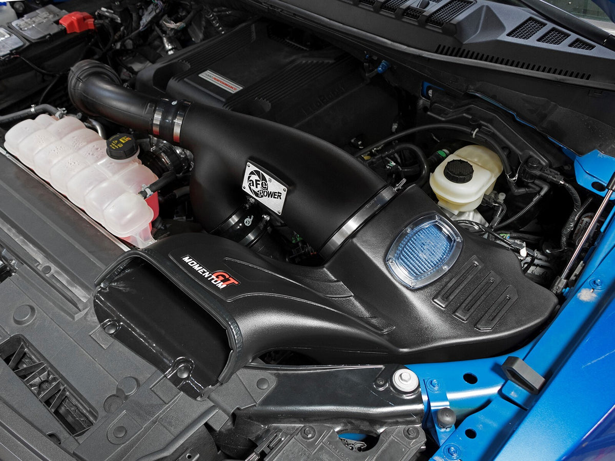 Momentum GT Cold Air Intake System w/ Pro 5R Filter Ford F-150/Raptor 17-20 V6-3.5L Twin Turbo