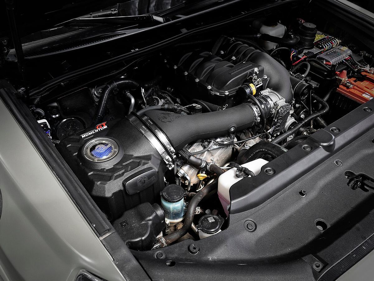 Momentum GT Cold Air Intake System w/ Pro 5R Filter Toyota Fj Cruiser 10-14/4Runner 10-24 V6-4.0L w/ Magnuson Supercharger