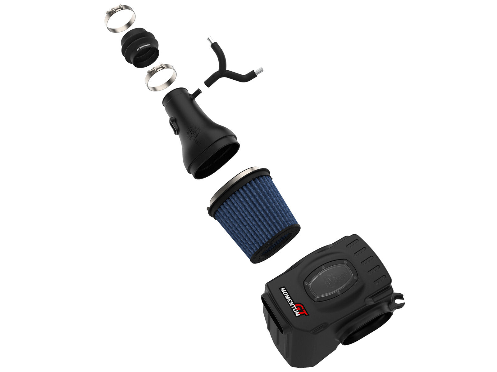 Momentum GT Cold Air Intake System w/ Pro 5R Filter Nissan Titan 17-24 V8-5.6L