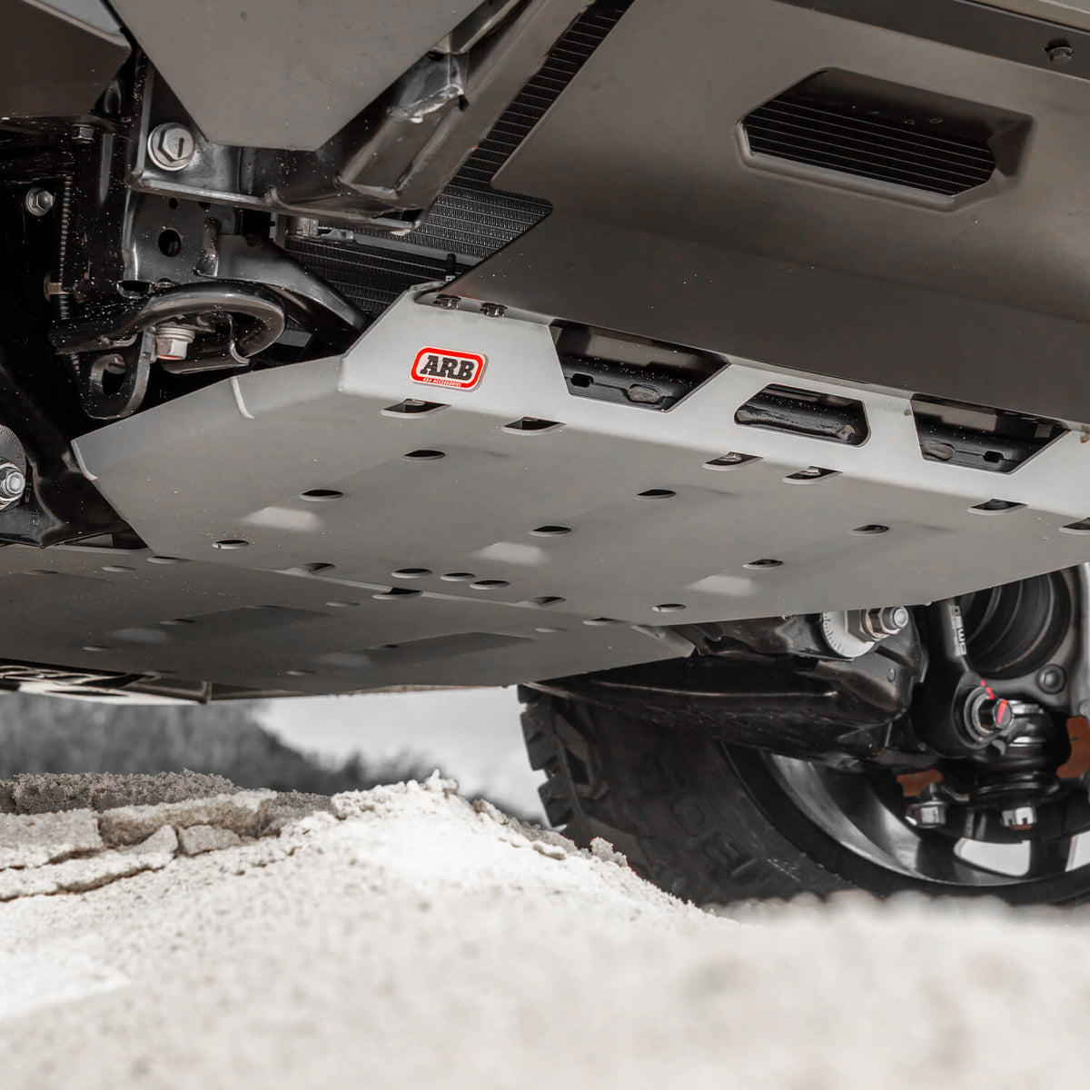 24-25 Toyota Land Cruiser Front Skid Plates - Apollo Off-Road
