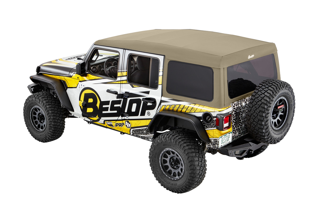 Supertop Ultra Jeep '18-26 Wrangler JL 4-Door Pebble Beige Bestop