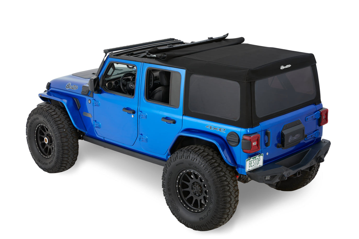 Supertop Jeep '18-26 Wrangler JL 4-Door Premium Black Twill Bestop
