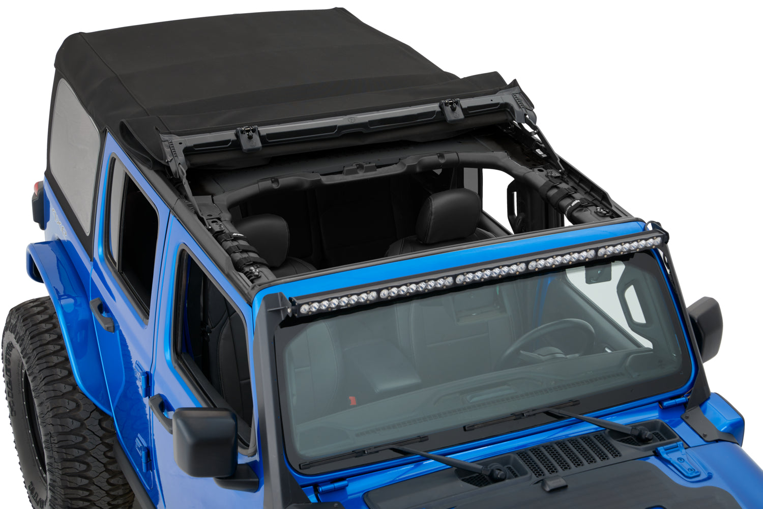 Supertop Jeep '18-26 Wrangler JL 4-Door Premium Black Twill Bestop