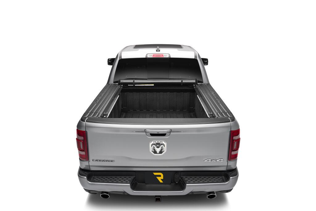 Lo Pro Tonneau Cover Black 2012-2018 (2019-2024 Classic) Ram 1500/2012-2025 2500/3500 6 Foot 4 Inch Bed with RamBox Truxedo