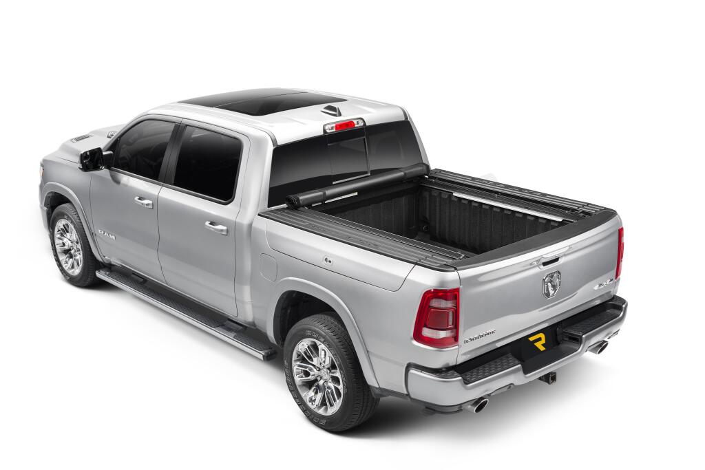 Lo Pro Tonneau Cover Black 2012-2018 (2019-2024 Classic) Ram 1500/2012-2025 2500/3500 6 Foot 4 Inch Bed with RamBox Truxedo