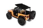 Trektop Glide 2-Door for JL Jeep 2018-26 Wrangler JL Black Diamond Bestop