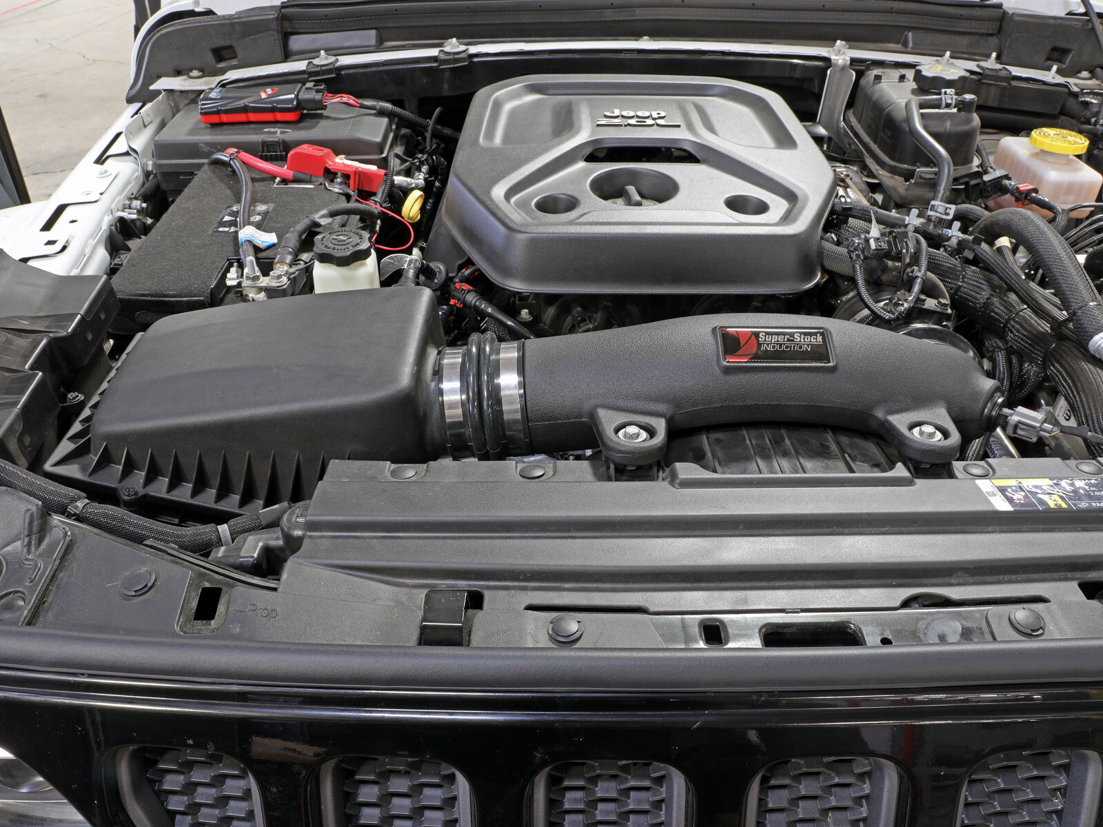 Super Stock Induction System Cold Air Intake Jeep Wrangler (Jl) 18-23 L4-2.0L Turbo