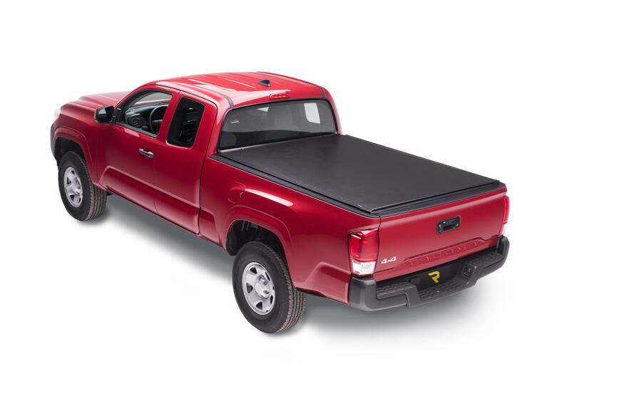 Lo Pro Tonneau Cover Black 2016-2023 Toyota Tacoma 5 Foot Bed with or without Trail Special Edition Storage Boxes Truxedo