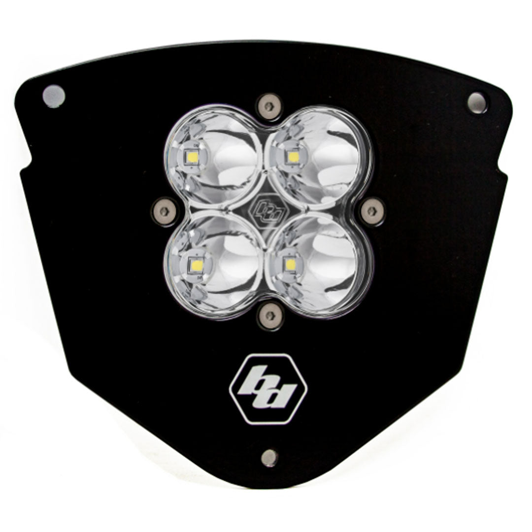 KTM Headlight Kit AC 05-07 Black Squadron Sport
