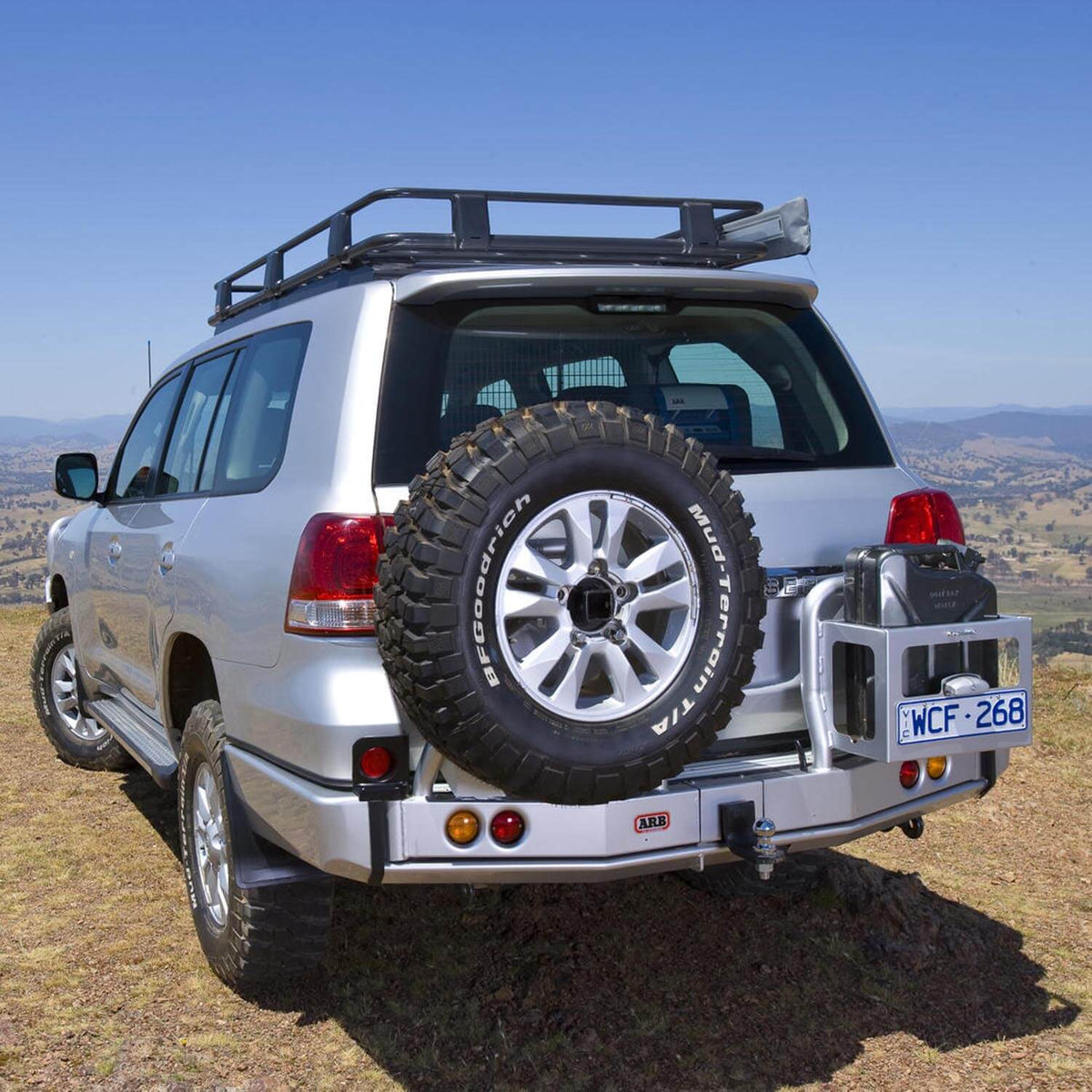 08-15 Toyota Land Cruiser Rear Bumper - Apollo Off-Road