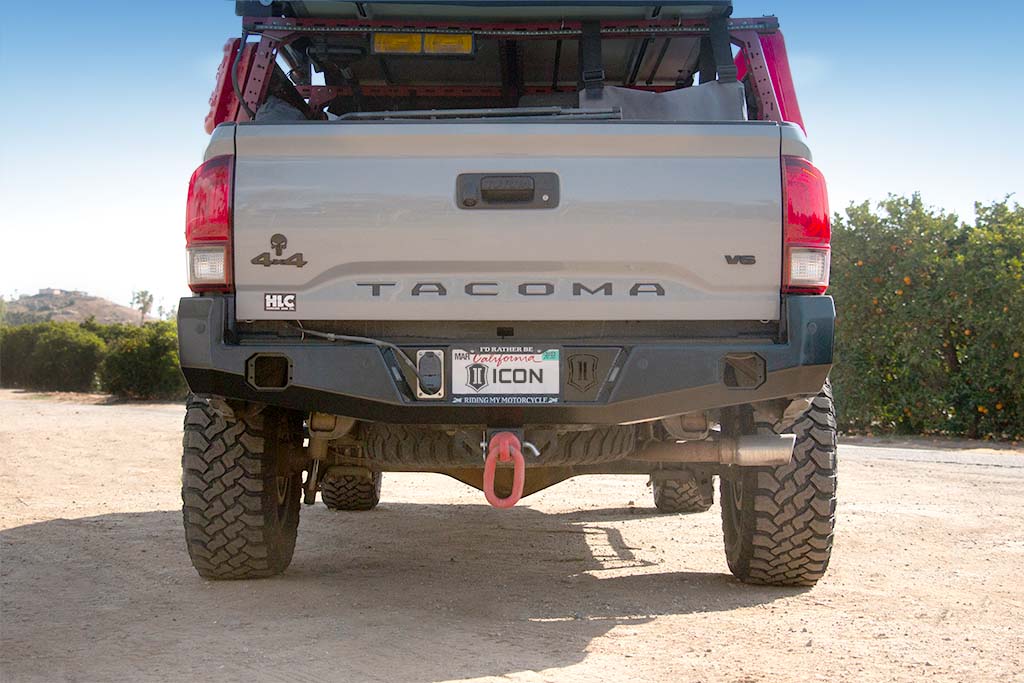 16-23 Toyota Tacoma Rear Bumper ICON Impact Series Offroad Armor