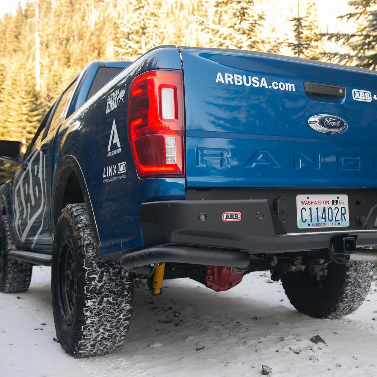 19-23 Ford Ranger Rear Bumper - Apollo Off-Road