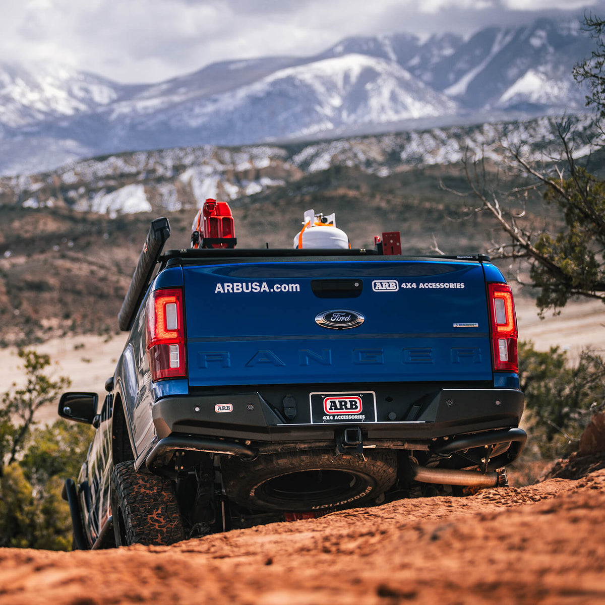 19-23 Ford Ranger Rear Bumper - Apollo Off-Road
