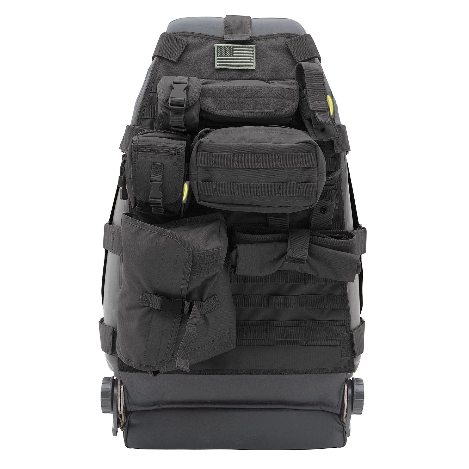 Gear Seat Cover Front Black 76-18 CJ & Wrangler YJ/TJ/LJ/JK Smittybilt