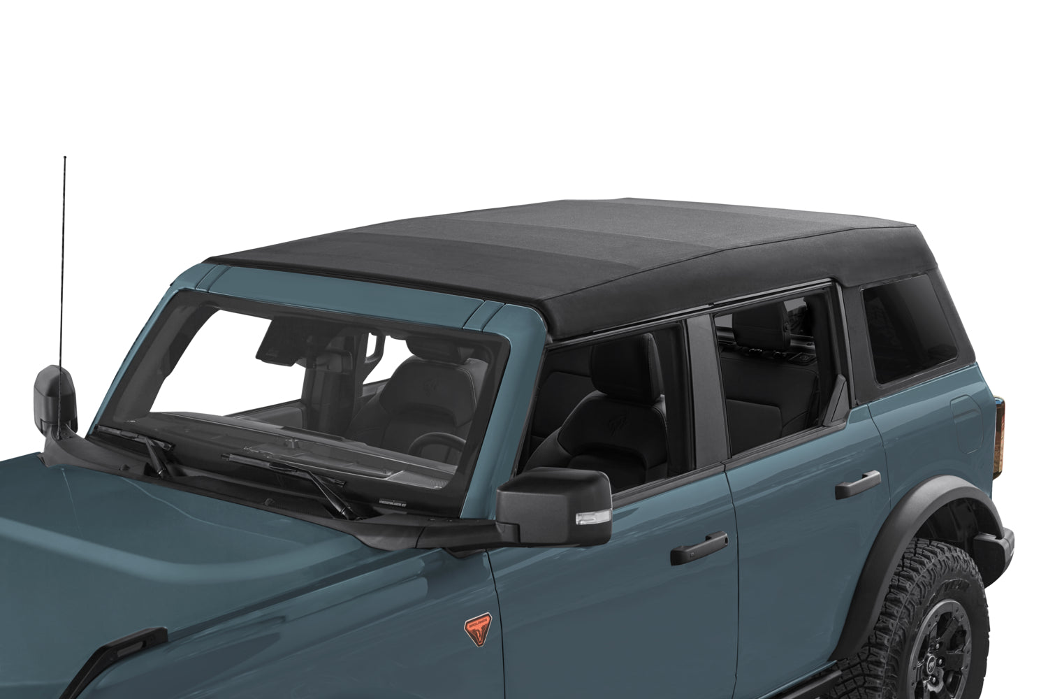 Trektop '21-26 Bronco 4-Door Premium Black Twill Bestop