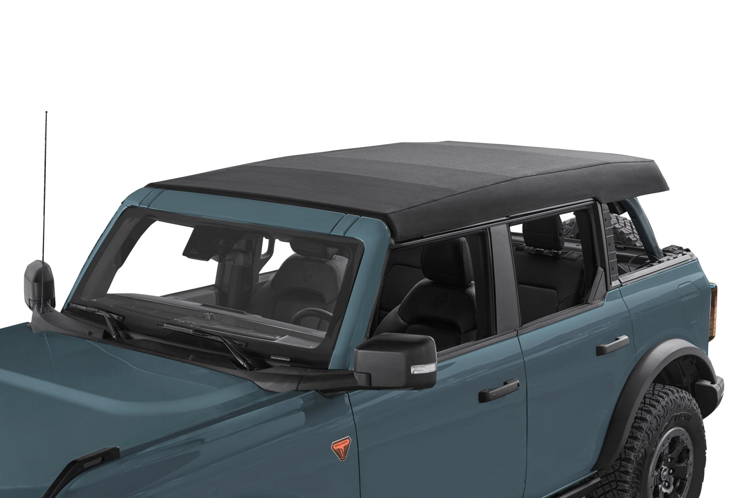 Trektop '21-26 Bronco 4-Door Premium Black Twill Bestop