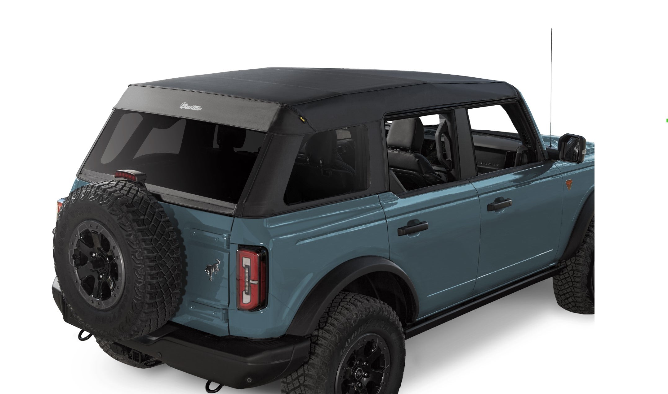 Trektop '21-26 Bronco 4-Door Black Diamond Bestop