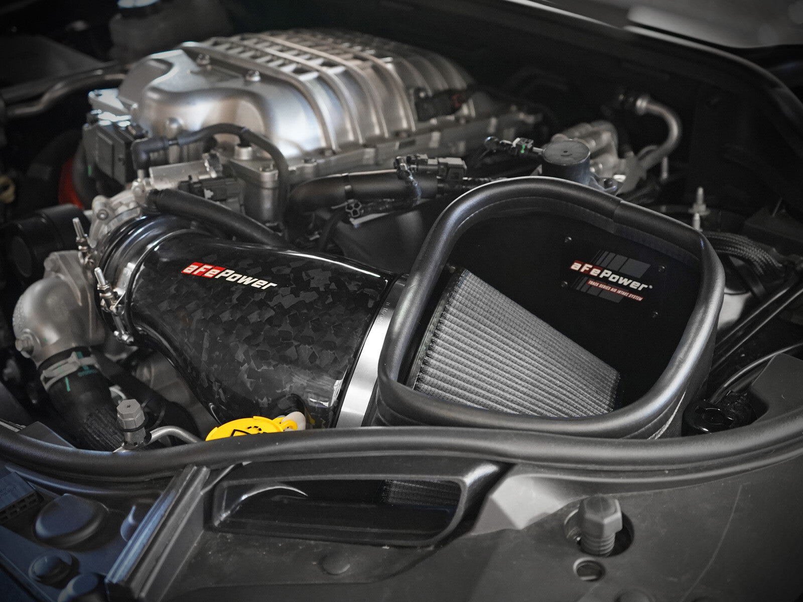 Track Series Carbon Fiber Intake System Dodge Durango SRT Hellcat 21-26 V8-6.2L Supercharged
