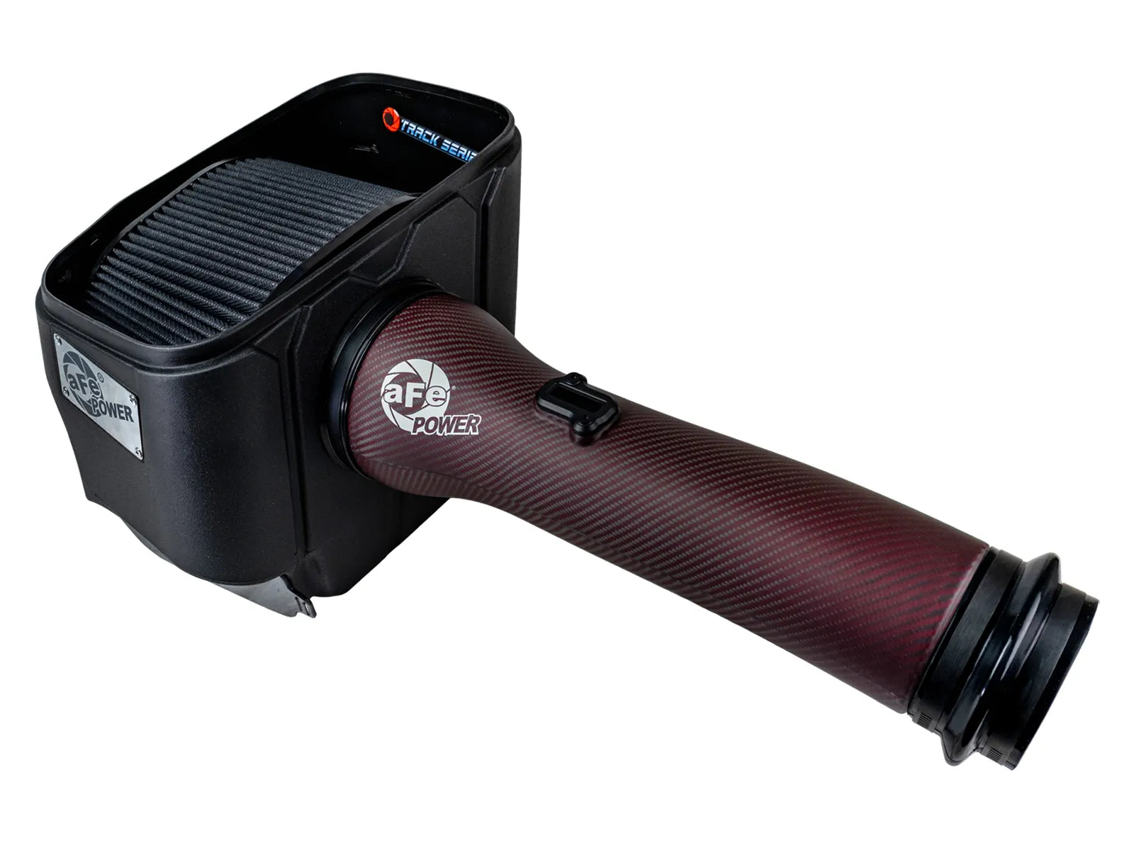 Track Series Red Kevlar Carbon Fiber Cold Air Intake System for 2025-26 RAM 1500 RHO